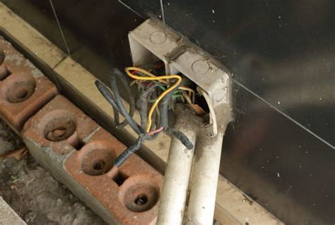 home electrical uncovered junction box|Exposed, Energized Wiring and Electrical .